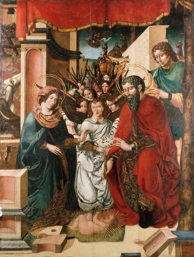 The Adoration of the Angels, 16th century by Master of Sigena